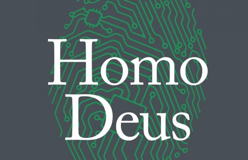 Portada de libro Homo Deus.